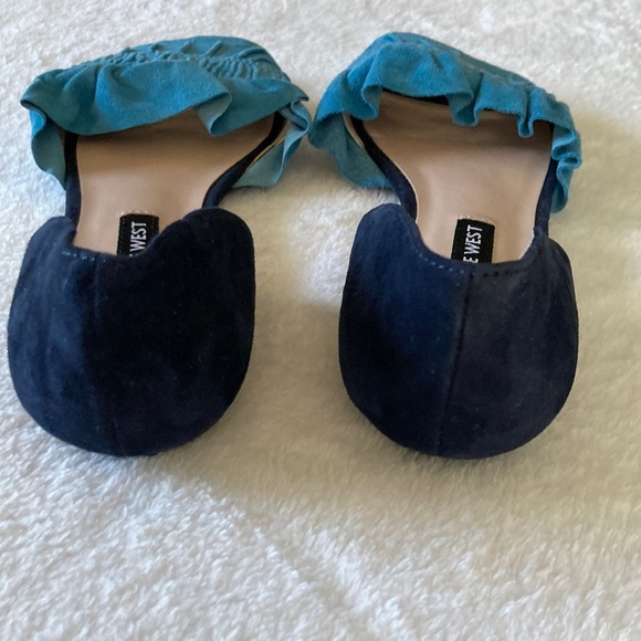 Blue Nine West Flats - Picture 5 of 5